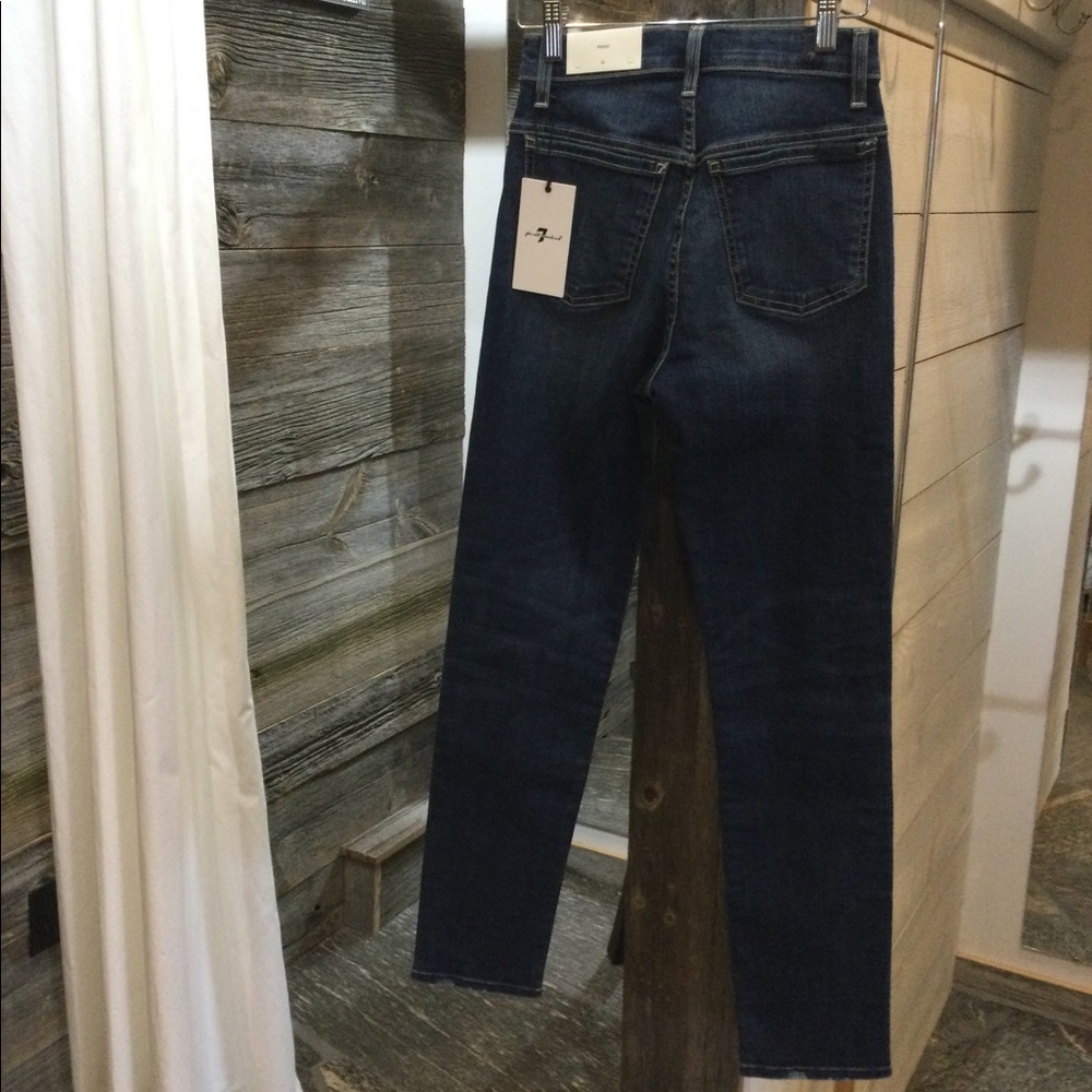 New 7 For All Mankind jeans.